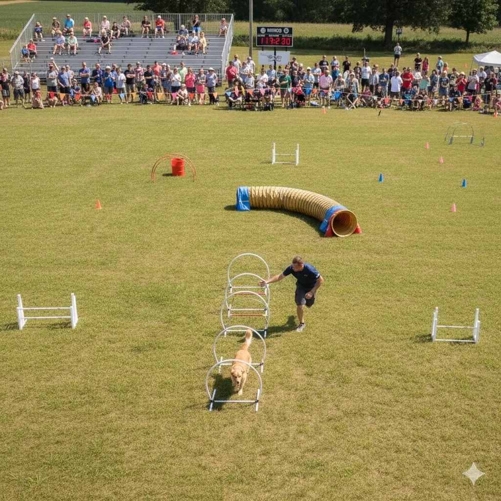 Un campo di addestramento per Hoopers a Roma, con attrezzi a norma e ampi spazi per la conduzione a distanza.
